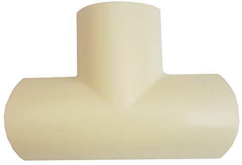 50mm x 25mm Magnolia Clip-Over 2 Way T-Splitter Trunking Adapter – Wall Conduit AV/TV | Loops