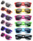 SUNOVELTIES 12-Pakete Mann Frauen Retro Großhandel Neon Party Gunst Sonnenbrille Zubehör, Erwachsene Multi Farbe