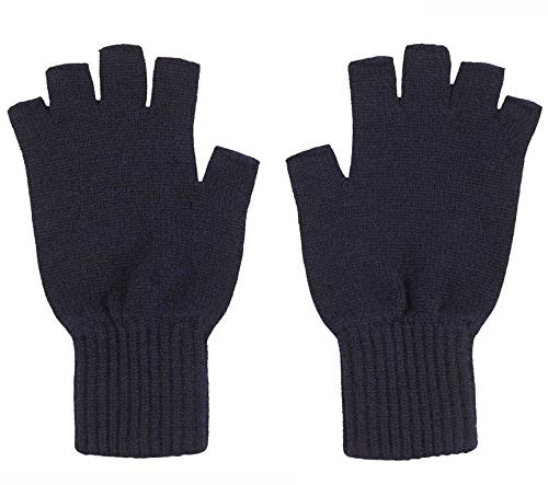 Graham Cashmere MADE IN SCOTLAND Herren Handschuhe Gr. Einheitsgröße, navy