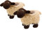 Garden Mile Garden Set of 2 Sheep Planter Novelty Plant Pot Rattan Outdoor Planter Farm Animal Themed Flower Planters Dolly Sheep Rattan Straw Plant Pots Outdoor Patio Decoration
