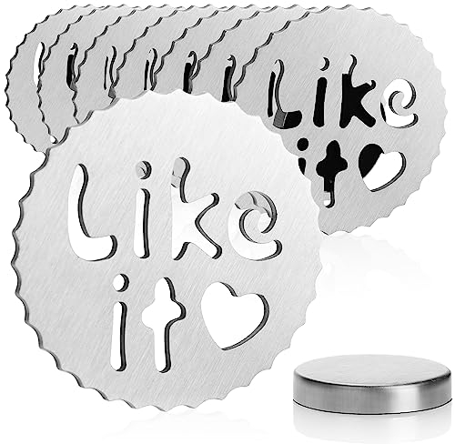 com-four® 8X Tischdeckenbeschwerer - Tischtuchgewichte aus Edelstahl - magnetische Tischtuchklammer - ca. 55 g