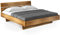 moebel-eins CURBY Massivholzbett Doppelbett Wangenbett mit Kopfteil aus massiver Thermo -Fichte, hochwertige Verarbeitung, einfacher Aufbau, Made in Germany, 140 x 200 cm, Vintage