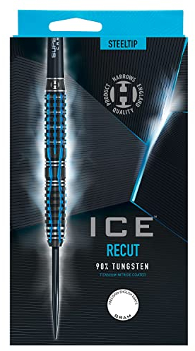 Harrows Assassin Tungsten Pro Darts | Steeldarts-Set mit Tragetasche | 18–40 g, alle Gewichte | Inklusive Alamo-Schäfte, 100-Mikron-Prime-Flights und Reiseetui