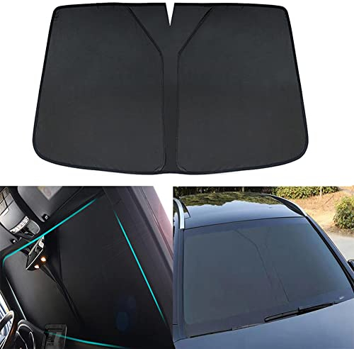 SAXTZDS Passend für Skoda Octavia 5E 2013–2021, Windschutzscheiben-Sonnenschutz, Auto-Sonnenschutz, Wärmeisolierung faltbar
