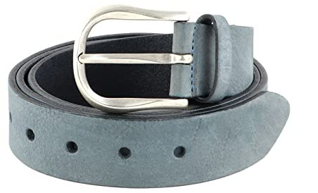 Vanzetti Genuine Beauty 35mm Full Leather Belt W100 Petrol Green