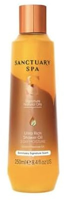 Sanctuary Spa Moisturisers and Body Lotions (Signature Natural Oils Ultra Rich Shower Oil)