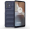 SEAHAI Hülle für Motorola Moto G54 5G, [Fallschutz, rutschfest Airbag-Design] Robust-Case Stylische Schutzhülle, TPU Bumper + Weiches Silikon Stoßfest Handyhülle - Dunkelblau
