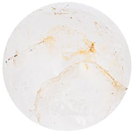 Iluma Crystal Heritage - Quarzkristall | Stein | Kugelform | Naturkristall aus Madagaskar | Meditation | Innendekoration | einzigartige Geschenke | Harmonie | Schutz | Größe: 5,5 cm - 7 cm