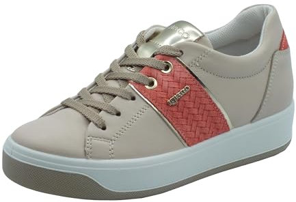 IGI&Co 5658522 Nappa Soft Naturale Sneakers Sportive per Donna in Pelle Rosa con Zeppa Bassa (Taglia 39)
