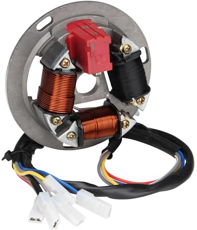Grundplatte Zündung Elektronik Lichtmaschine Stator 12V 42W kompatibel mit Simson S51 S70 SR50 KR51 Schwalbe
