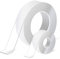 YISUMEI Doppelseitiges Klebeband Extra Stark Transparent - Double Sided Nano Tape Rückstandslos Entfernbar Klebeband Doppelseitig Ablösbar für Teppich, Foto Wand(3 cm X 7 m)