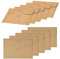 10 Stück Vintage Umschläge, Dicke Kraftpapier Briefumschläge Bunt mit Schnürverschluss für Grußkarten, Weihnachtskartenset, Pocketfold Karte, Fmappe, Geschenkkuvert
