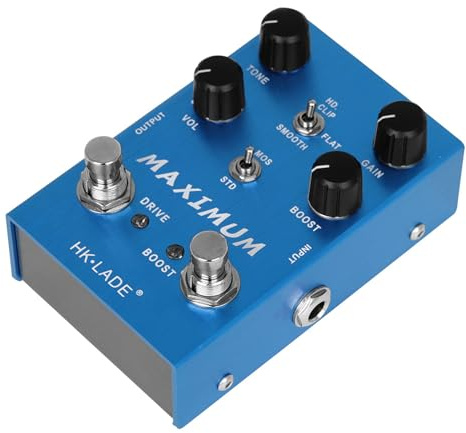 DC9V Gitarren Effekt Pedalüberlast Synthesizer Elektrischer Effektor Für Kombinierte Überlastungs Overdrive Gitarreneffekte