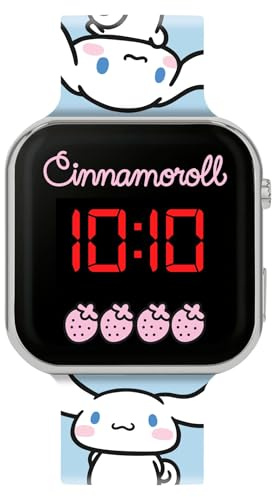 Kids Licensing LED-Uhr für Mädchen von Cinnamoroll Sanrio