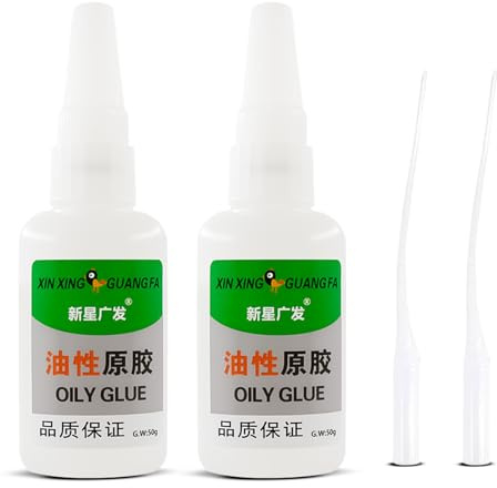 2 Stück Schweißen Öliger Kleber 50g, Oily Glue,Schnelle Reparatur Klebstoff | Super Kleber Klebstoff,Multifungctional Glue Extra Stark für Kunststoff Metall Keramik Leder Har