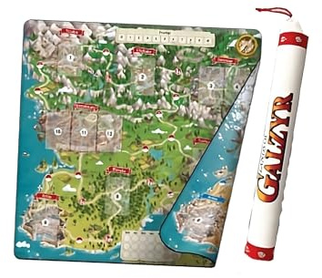 Land of Galzyr Doppelseitige Spielmatte mit Tragetasche – Hochwertige Stoff Playmat beidseitig Bedruckt