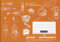 BRUNNEN Star-Notenheft | A5 quer, Notenlineatur, 8 Blatt, orange