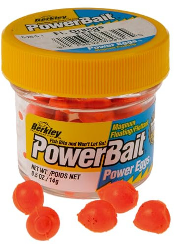 Berkley Powerbait Dough Eggs Fluoro Orange