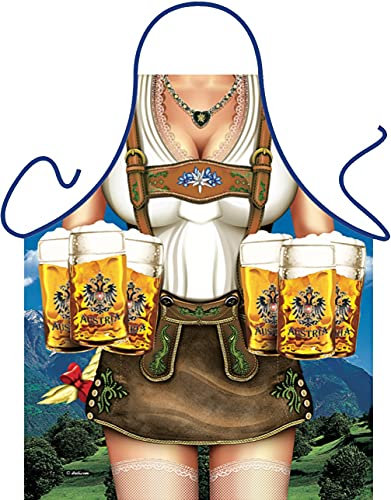 Schürze Tiroler Frau für Grill und Küche