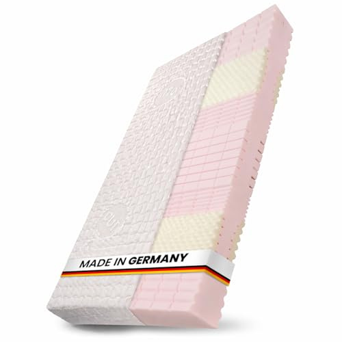 FMP Matratzenmanufaktur 7 Zonen Kaltschaummatratze Visco-S-Comfort Medipurbezug Härte: H3 (ab 85kg) 90 x 200 cm