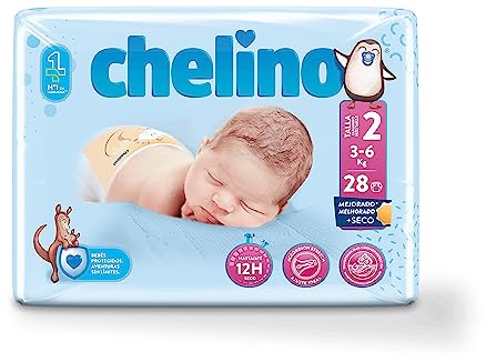 Pañal Chelino Love T-2 R. Nacido 28U