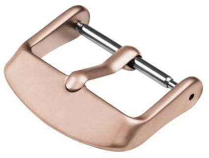 Archer Watch Straps - Uhrenarmband-Schnallen aus Edelstahl (Roségold Matt, 24mm)