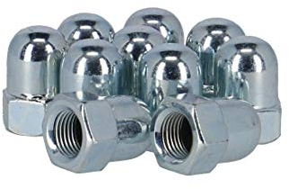Fix Nippel Hutmutter HR FG 10,5 mm, für 3-/5-/7-Gang, Silber (10er Pack)