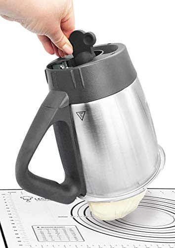 Leckerhelfer Teigdreher - Teigblume Smart uznd Innovativ - Teiglöser - passend für den Thermomix TM5/TM6