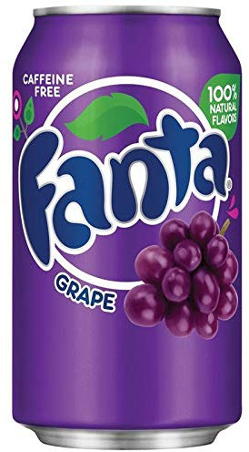 2 x 12 Fanta Grape USA-Import Dosen (24 x 0,355 L) EINWEG