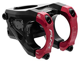 Funn Equalizer Fahrradvorbau mit 10mm Gefälle oder Steigung, 31.8mm Lenkerklemme (Längen 35mm, Rot)