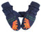 XIAOHAWANG Fausthandschuhe Kinder Wasserdicht Skihandschuhe Winter Handschuhe Mit Dinosaurier Jungen Schlittschuh Handschuhe (Marine, M)