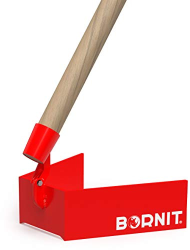 BORNIT Handziehschuh Stielvariante Werkzeug zur ergonomischen Risssanierung | mit BORNIT Rissflex oder Vergussmasse, für die Reparatur von kleinen Flächen