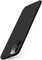 moex Alpha Case für Apple iPhone 12 Pro Max Hülle Ultra Dünn, Schutzhülle mit erhöhtem Kameraschutz, Slim Cover Hardcase Backcover, Dünnste Handyhülle Minimalistisch, Matt Schwarz