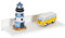 RICOO Wandregal 45 x 8 x 19 Weiß Matt, Spanplatte aus Holz, Hängereral WM056-WM, Regal Wand, Bücherregal Bilderregal Fotoregal Küchenregal Hängend Wandboard Regalbrett Schweberegal