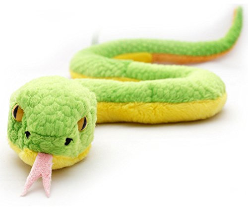Grüne Mamba Kuscheltier Schlange Grubenotter Plüschtier Snake MAMBOO - Kuscheltiere*biz
