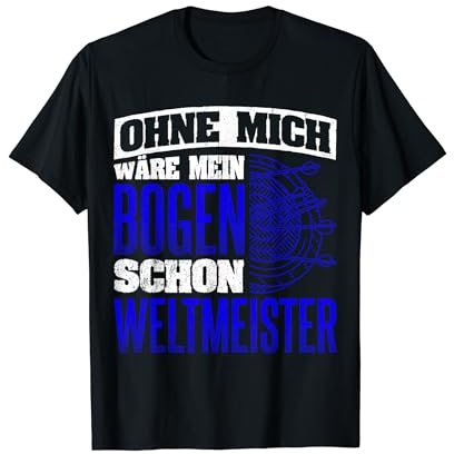 Bogenschütze Bogenschießen Zubehör für Bogensport T-Shirt