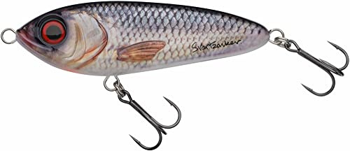 Abu Garcia Svartzonker McTracer Hybrid Jerkbait - Weicher und Harter Köder zum Hecht-, Barsch- und Forellenangeln - Perfekt zum Süß- und Salzwasserangeln, handbemalt, 12.5cm &16.5cm Verfügbare Farben