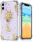Sonne und Mond Hülle kompatibel mit iPhone 11, ästhetische Kunsthülle für Männer und Frauen, trendige, einzigartige weiche TPU-Schutzhülle für iPhone 11