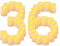 Yakpo Lot de 36 bougies votives LED sans flamme vacillantes à piles de 5 cm, fausses bougies chauffe-plat à LED, bougies chauffe-plat électriques scintillantes en vrac pour l'extérieur, Noël,