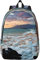 KIDINN Rucksack mit Einhörnern, rosa Druck, Segeltuch, geeignet für Männer, Frauen und Jugendliche, Strand Maui Hawaii Sonnenuntergang Wolken, Small