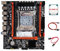 NIEI Scheda Madre X99H+CPU E5 2666 V3+ Switch+Kit Cavi SATA LGA2011-V3 Slot RAM DDR3X4 M.2 NVME PCI-E 3.0 X16 SATA3.0