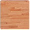 vidaXL Tischplatte, Quadratisch Holzplatte mit 4 abgerundeten Ecken, Holztischplatte Ersatzplatte für Couchtisch, Massivholztischplatte Platte, 40x40x1,5 cm Massivholz Buche