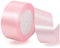 Satinbands Hellrosa 40mm Breit, 23 Meters Geschenkband Hellrosa Schleifenband für Geschenkverpackungen, DIY-Basteleien, Blumensträuße, Nähprojekte, Schleifenherstellung