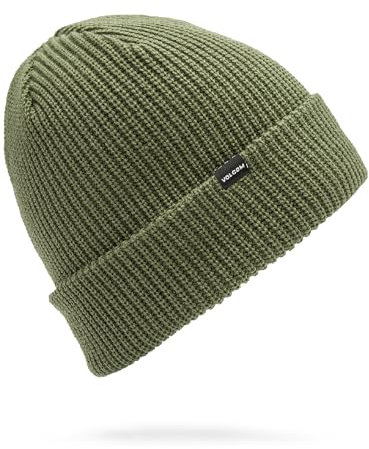 Volcom Herren Sweep Skull Fit Snow Beanie, Ivy S5, Einheitsgröße