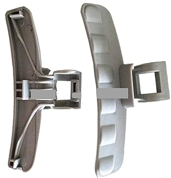 MiJob 1 pz Grigio, Compatibile for Parti di Lavatrice Samsung Maniglia della Porta Tamburo Maniglia della Porta della Lavatrice DC64-01524A WD8754CJZ