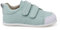 Pisamonas Zapatillas blanditas Piel Doble Cierre adherente Talla 20 en Color Verde Menta