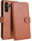 Case Collection for Samsung A05s Phone Case - Leather Folio Flip Kickstand Shockproof Cover with RFID Blocking Card Slots Wallet for Samsung Galaxy A05s Case Brown