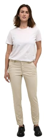 KAFFE Damen Freizeithose Kalea Damen Chino Hose Elegant Klassische Stoffhose Normale Passform Slim Fit