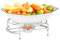 Innoteck Essentials Chrome Food Warmer 18cm - with Single Tea Light Candle - Keep Your Food Hot - Ideal for Buffet Catering, Restaurants, Dinner, Weddings, Parties, and Picnic