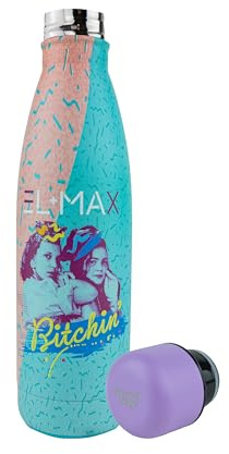 Cinereplicas Stranger Things - Botella de Agua Aislada Bitchin - 500ml - Licencia Oficial